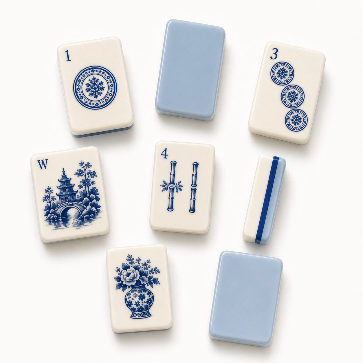 Soft Garden American Mahjong set