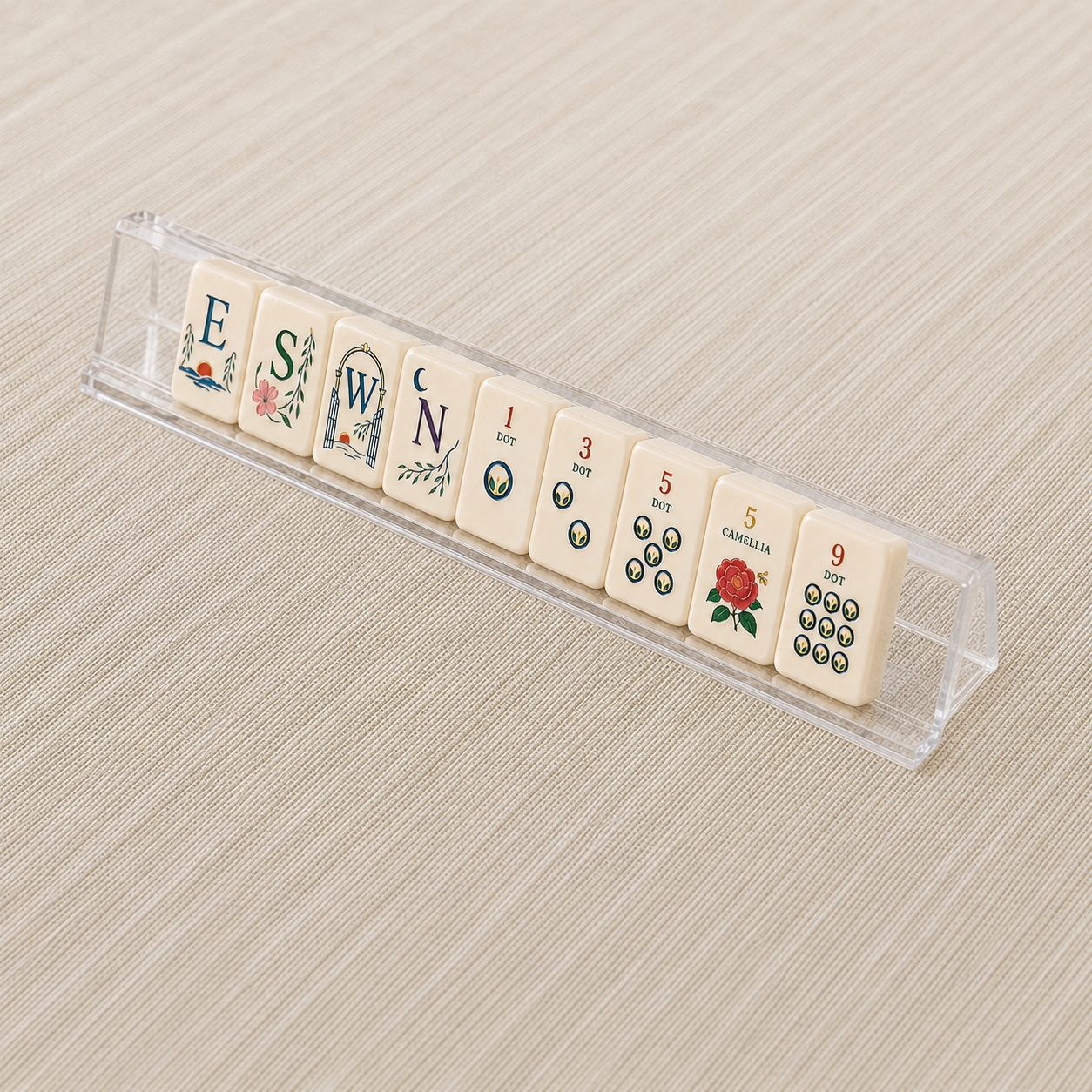 Ivory Willow Custom American Mahjong Set - Image 4