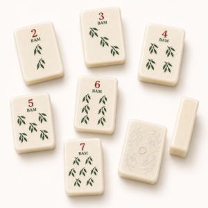 Ivory Willow Custom American Mahjong Set