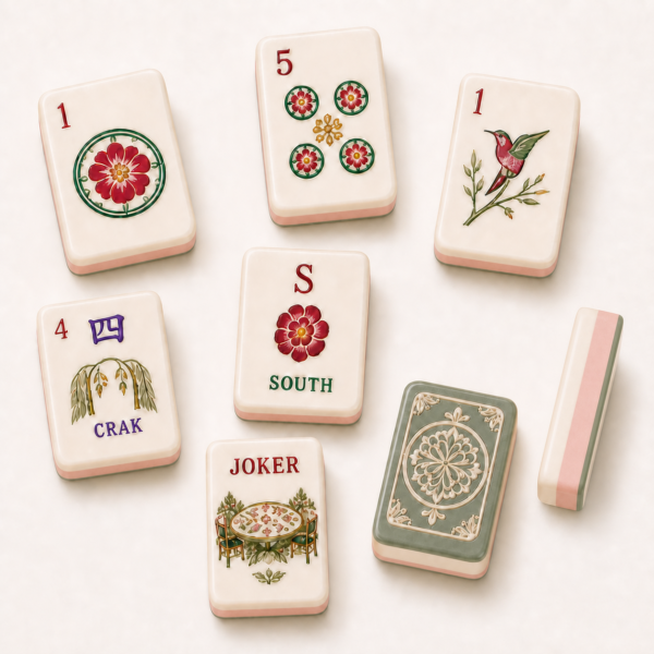 Soft Garden Custom American Mahjong Set