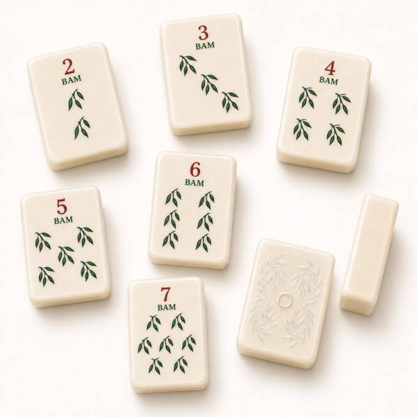 Ivory Willow Custom American Mahjong Set