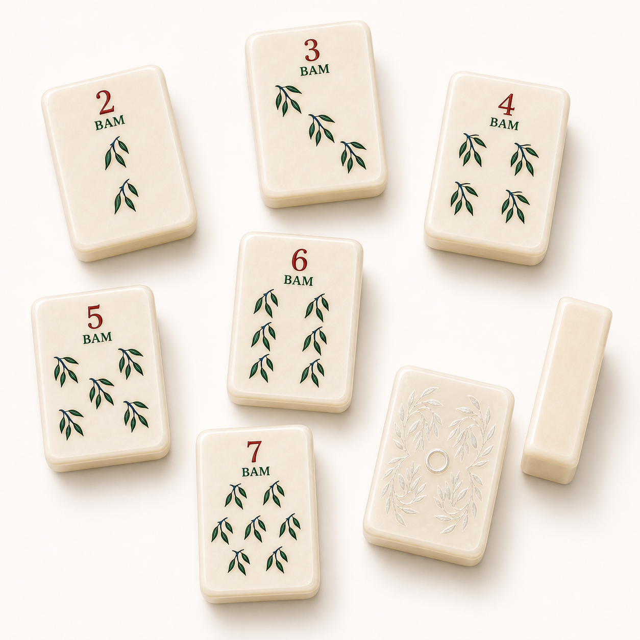 Ivory Willow Custom American Mahjong Set