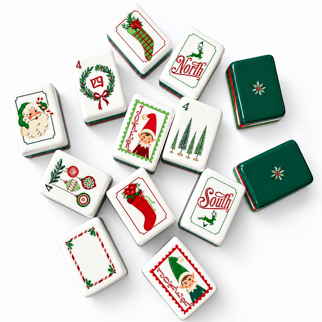 Christmas American Mahjong Set — Ships from One Set - Image 2