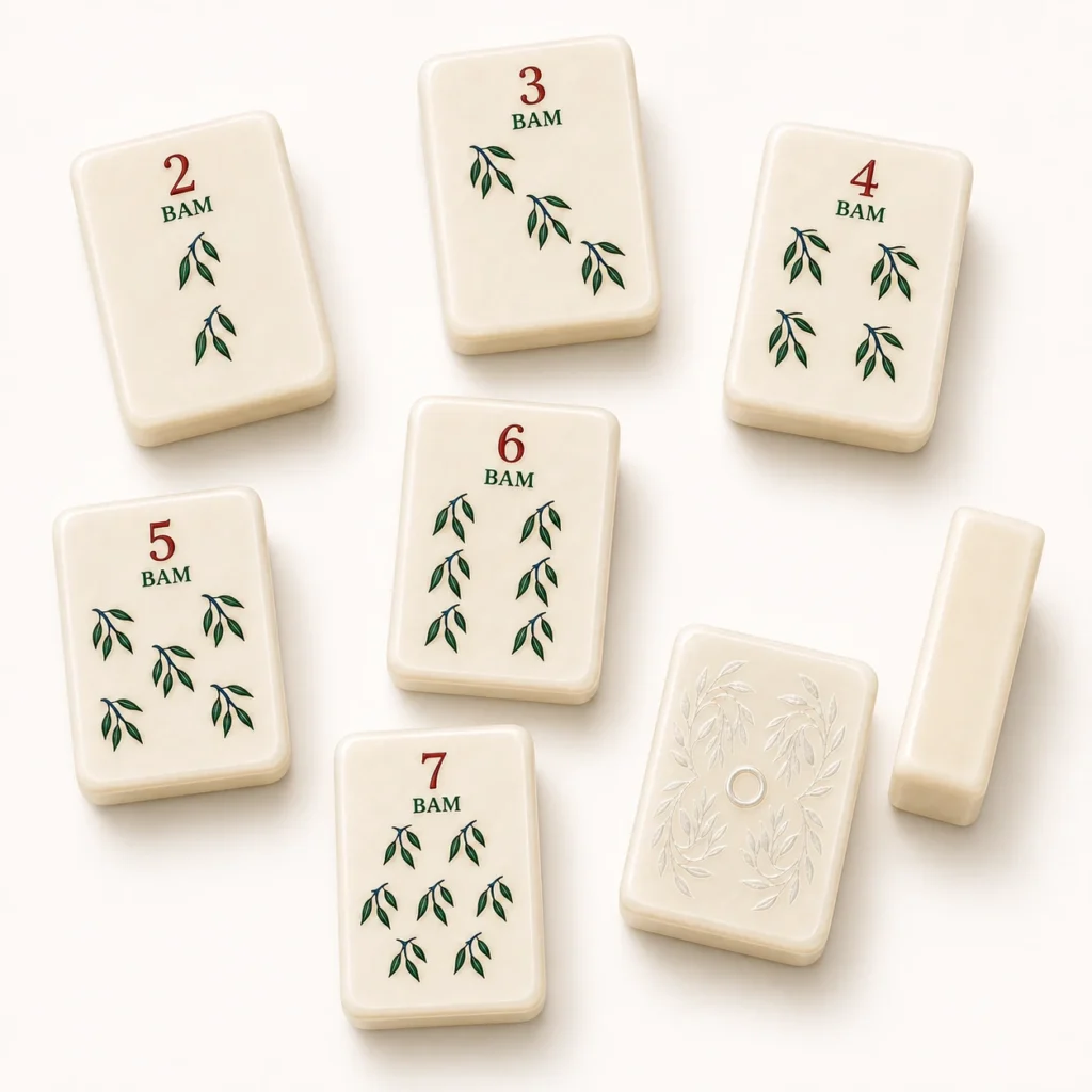 Ivory Willow Custom American Mahjong Set
